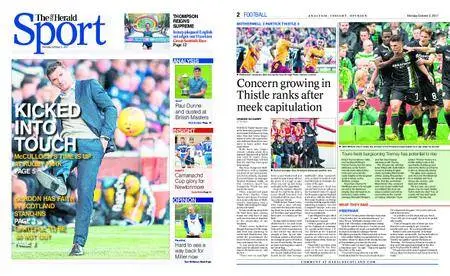 The Herald Sport (Scotland) – October 02, 2017