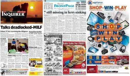 Philippine Daily Inquirer – June 16, 2013