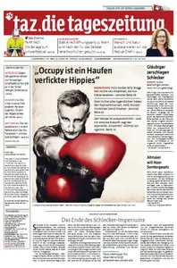 Tageszeitung TAZ vom 02 Juni 2012