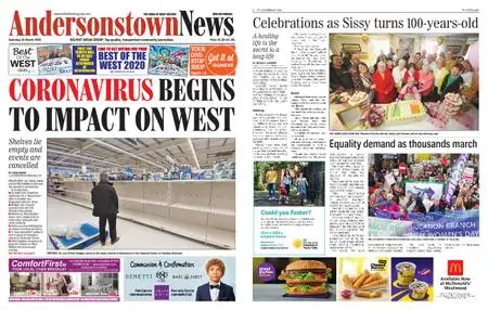 Andersonstown News – March 14, 2020