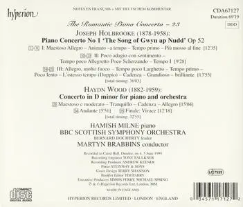 Hamish Milne, Martyn Brabbins - The Romantic Piano Concerto Vol. 23: Holbrooke & Wood: Piano Concertos (2000)
