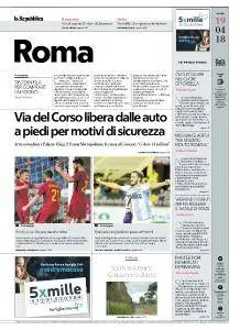 la Repubblica Roma - 19 Aprile 2018