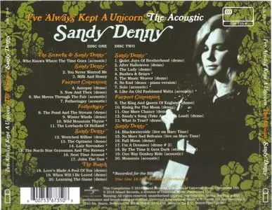 Sandy Denny - I've Always Kept A Unicorn: The Acoustic Sandy Denny (2016) {2CD Set, Island 536 735-0}