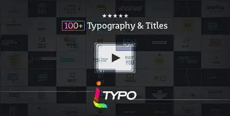 iTypo - Typography & Title Animations - Project for After Effects (VideoHive)