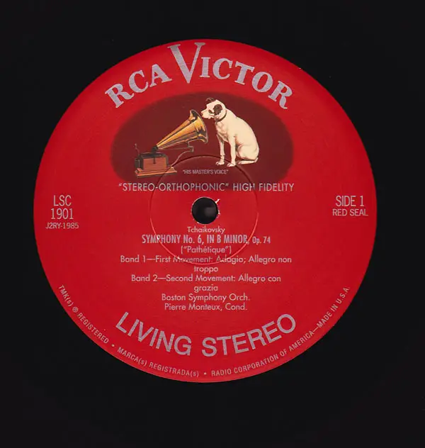 Monteux/BSO - Tchaikovsky Symphony No. 6 (Pathétique) (1958) 24-Bit/96-kHz Vinyl Rip
