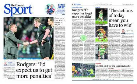 The Herald Sport (Scotland) – November 28, 2017