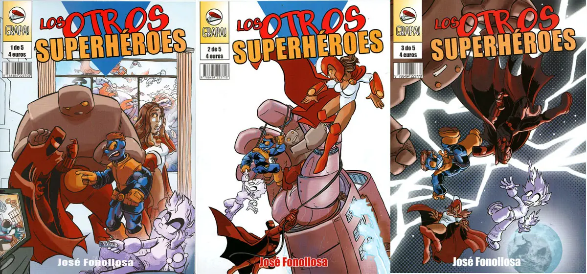 Los Otros SuperHéroes #1-3 de 5