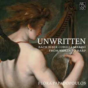 Flora Papadopoulos - Unwritten: From Violin to Harp (2018) [Official Digital Download 24/96]