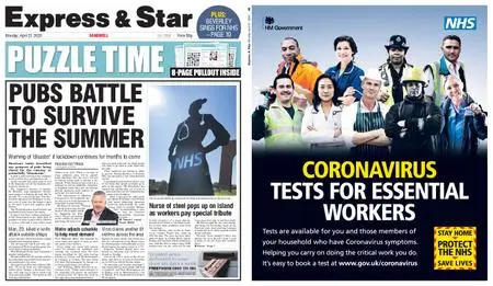 Express and Star Sandwell Edition – April 27, 2020