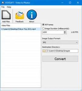 VovSoft Video to Photos 1.4 (x64) Portable