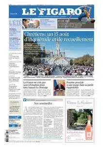 Le Figaro du Samedi 13 et Dimanche 14 Août 2016