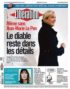 Libération du Mercredi 6 Mai 2015