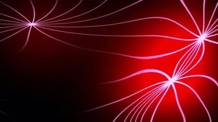 Abstract Red Neurons 1436544