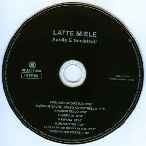 Latte Miele - Aquile E Scoiattoli (1976) {2011, Japanese Reissue, Remastered}