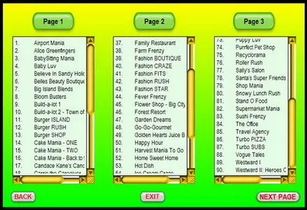 2.6 GB All the Dash/Time Management games !!!