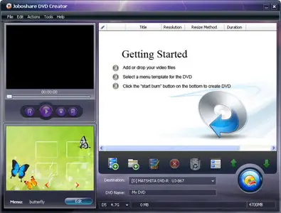 Joboshare DVD Creator 2.4.7.0703