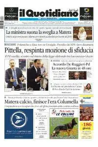 il Quotidiano del Sud Basilicata - 19 Luglio 2018