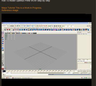 CG What - Optimus Prime (MP4 - Tutorial)