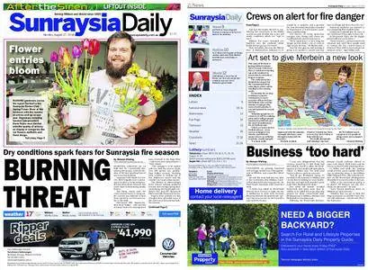 Sunraysia Daily – August 27, 2018