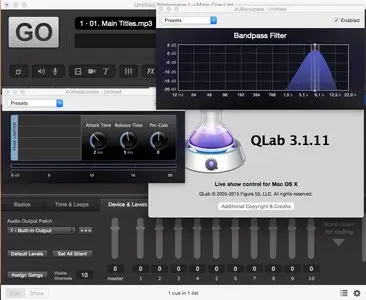 QLab Pro 3.1.11 Mac OS X