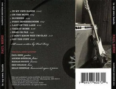 Paul Renz - In My Own Hands (2009)