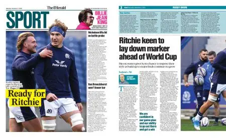 The Herald Sport (Scotland) – November 05, 2022