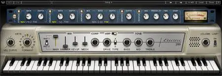Waves Electric 200 Piano Sample Library