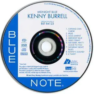 Kenny Burrell - Midnight Blue (1963) [Analogue Productions, Remastered 2010]
