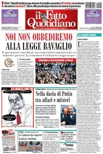 Il Fatto Quotidiano (09-10-11)