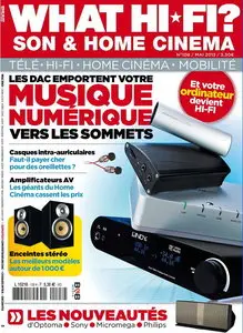 What Hi-Fi No.108 - Mai 2013 / France