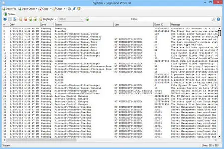 Binary Fortress Software LogFusion Pro 3.1