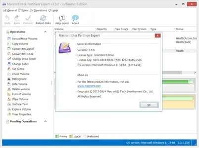 Macrorit Disk Partition Expert 3.5.0 Unlimited Edition + Portable
