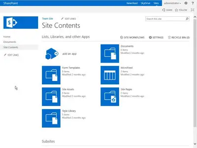 SharePoint 2013 Site Owner: Templates