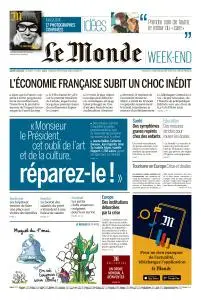 Le Monde du Samedi 2 Mai 2020