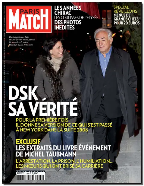 Paris Match N°3263 - Du 1er au 7 Decémbre 2011