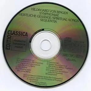 Hildegard Von Bingen (ca. 1098-1179) - Symphoniae - Sequentia (1989) {Harmonia Mundi GD77020 rec 1982-1983}
