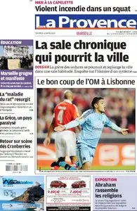 La Provence du Vendredi 12 Mars 2010