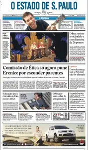Jornal O Estado de SP em PDF, Sabado, 18 de Setembro de 2010