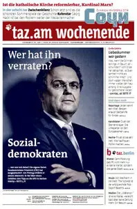 Tageszeitung TAZ vom 15 Februar 2014