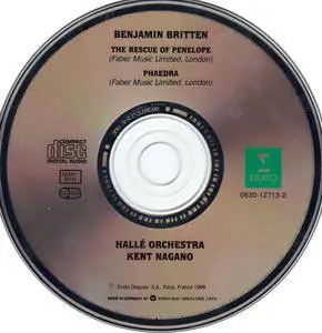 Halle Orchestra, Kent Nagano - Benjamin Britten: The Rescue of Penelope; Phaedra (1996)