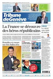 Tribune de Genève du 13 Janvier 2015