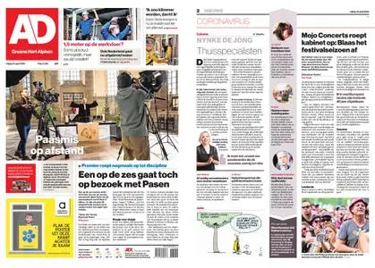 Algemeen Dagblad - Alphen – 10 april 2020