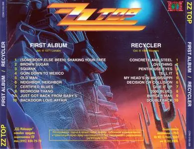 ZZ Top - First Album `71 & Recycler `90 (2001)