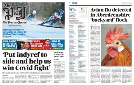 The Press and Journal Aberdeenshire – January 25, 2022