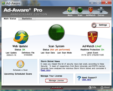 Ad-Aware Anniversary Edition v8.0