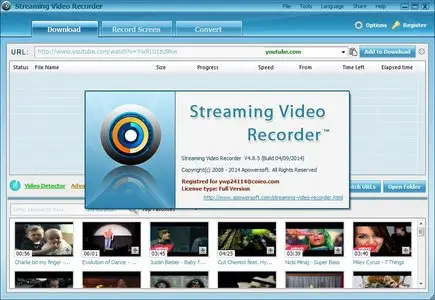 Apowersoft Streaming Video Recorder 4.8.5