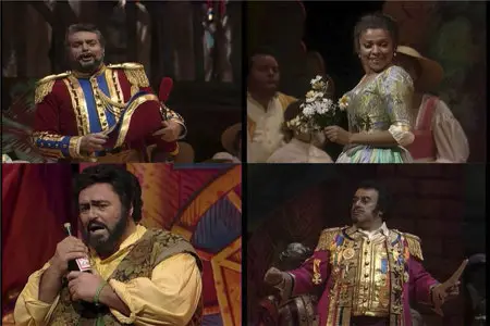Donizetti - L’Elisir d’Amore (James Levine, Kathleen Battle, Luciano Pavarotti, Enzo Dara) [2005 / 1991]