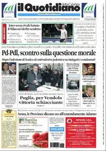 IL QUOTIDIANO DELLA CALABRIA 25 GENNAIO 2010