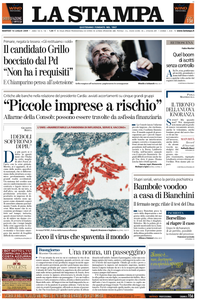 La Stampa 14 Luglio 2009
