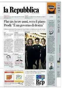 la Repubblica - 8 Giugno 2018